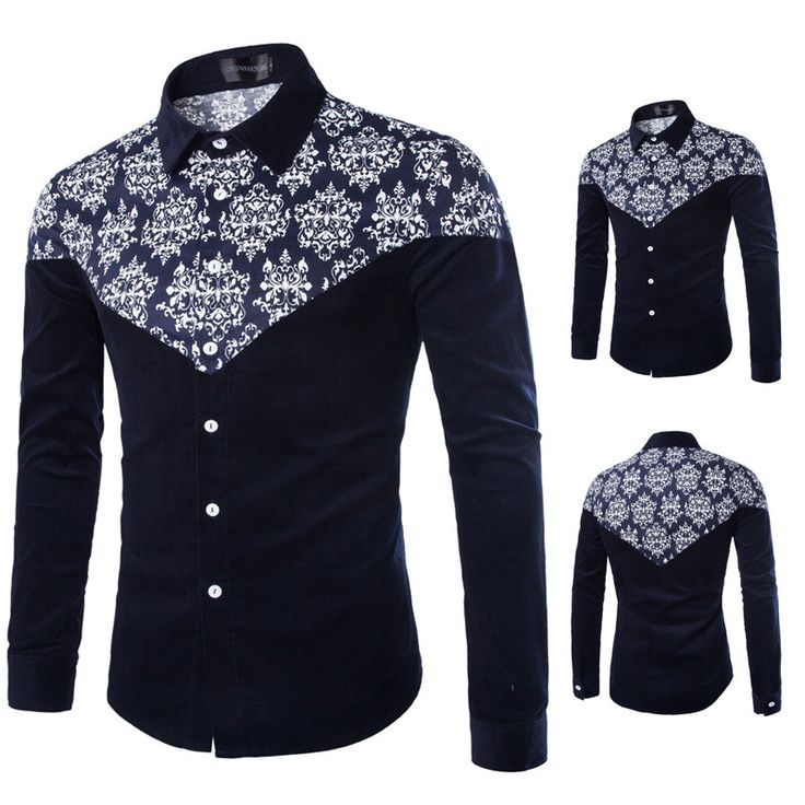 Flower Print Slim Fit Shirt